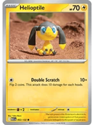 Helioptile #52/132 Mega Evolution