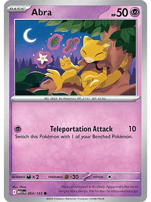 Abra #54/132 Mega Evolution