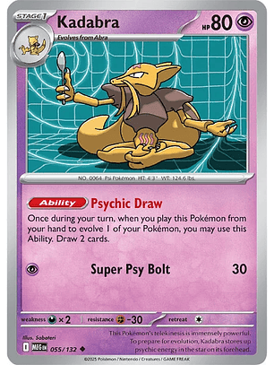 Kadabra #55/132 Mega Evolution