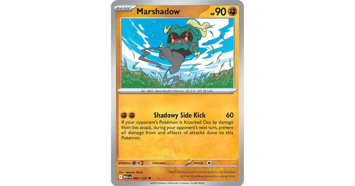 Marshadow #80/132 Mega Evolution