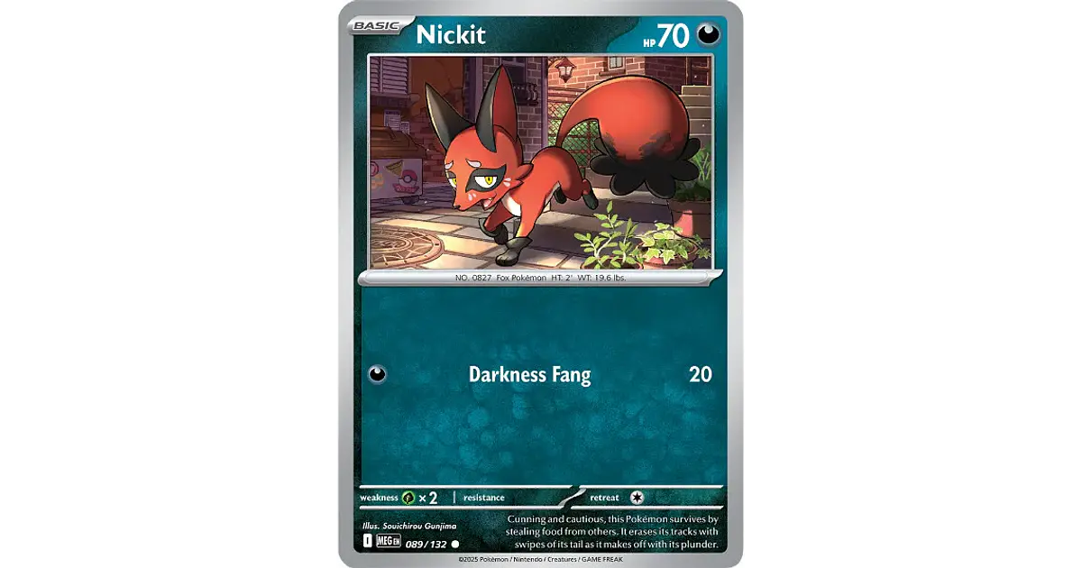Nickit #89/132 Mega Evolution