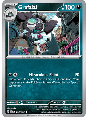 Grafaiai #92/132 Mega Evolution