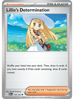 Lillie's Determination #119/132 Mega Evolution