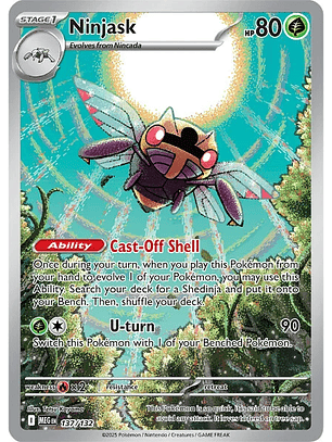 Ninjask #137/132 Mega Evolution