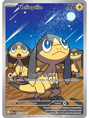 Helioptile #143/132 Mega Evolution