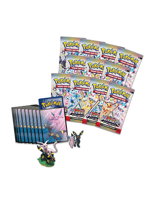 Pokémon TCG: Prismatic Evolutions Premium Figure Collection – Inglés