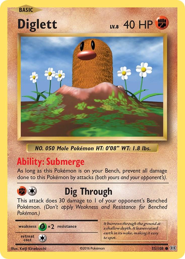 Diglett #55/108 Pokémon Evolutions