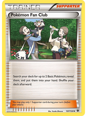 Pokemon Fan Club #107/124 Pokémon Fates Collide
