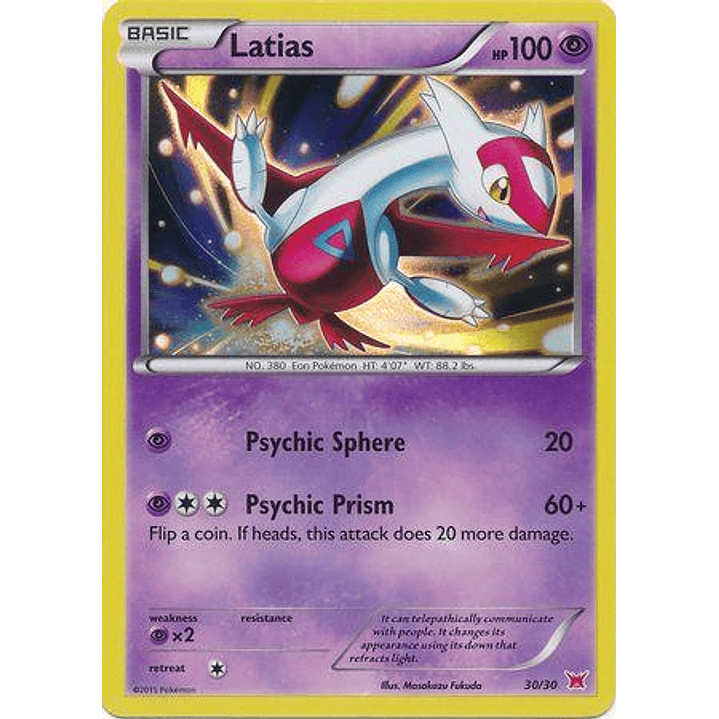 Latias #30/30 Pokémon Latias & Latios (Holo) 1