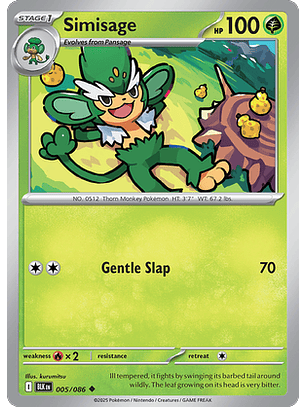 Simisage #5/86 Black Bolt