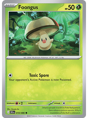 Foongus #10/86 Black Bolt