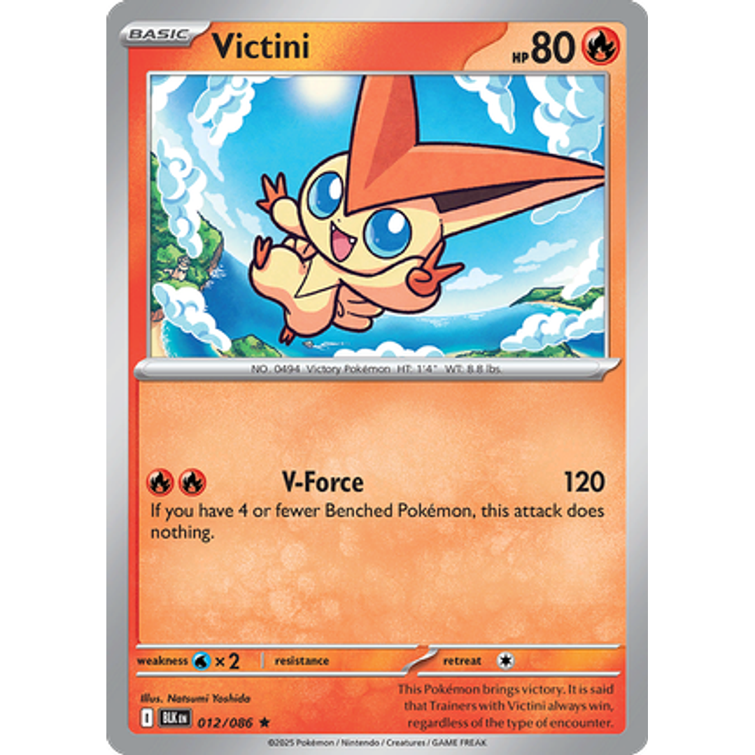 Victini #12/86 Black Bolt 1