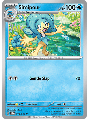 Simipour #18/86 Black Bolt