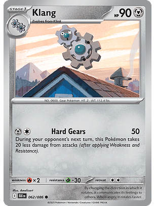 Klang #62/86 Black Bolt