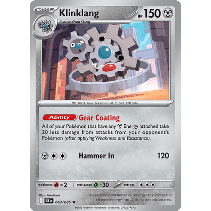 Klinklang #63/86 Black Bolt 1