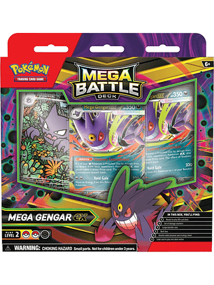 Mega Battle Deck (Mega Gengar ex) – Ingles