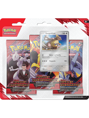 Pokemon TCG: Scarlet & Violet - Destined Rivals 3 Pack Blister - Ingles