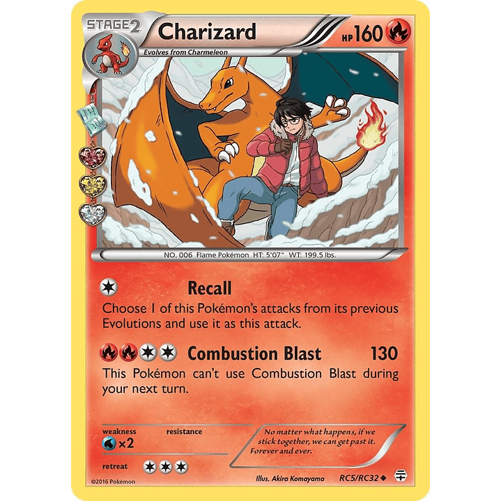 Charizard #RC5/RC32 Pokémon Generations 1