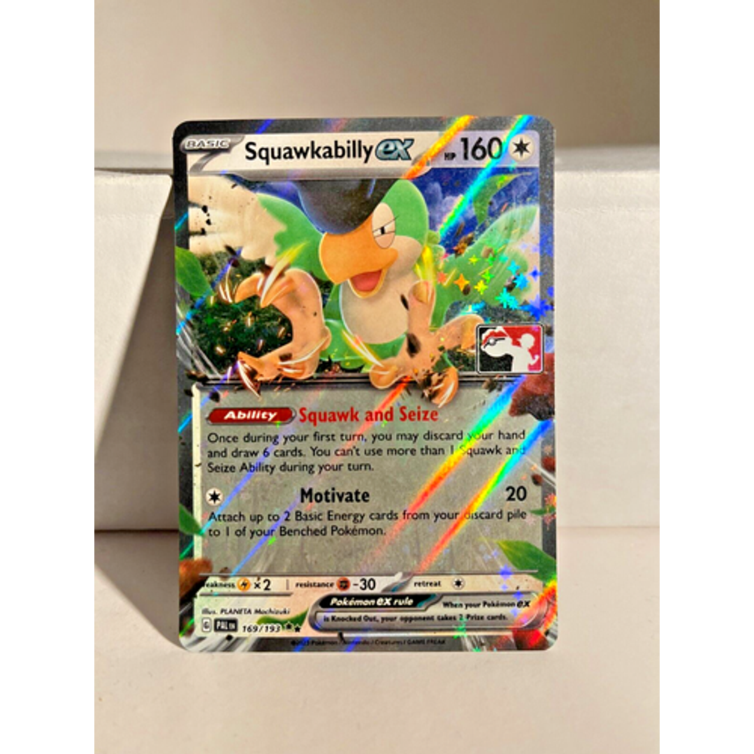Squawkabilly ex #169/193 Pokémon Paldea Evolved (LIGA) 1