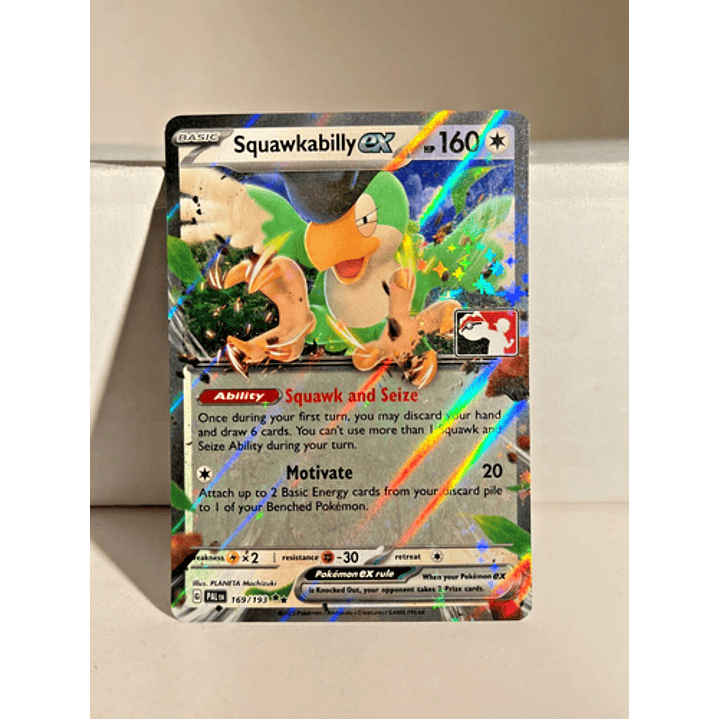 Squawkabilly ex #169/193 Pokémon Paldea Evolved (LIGA) 1