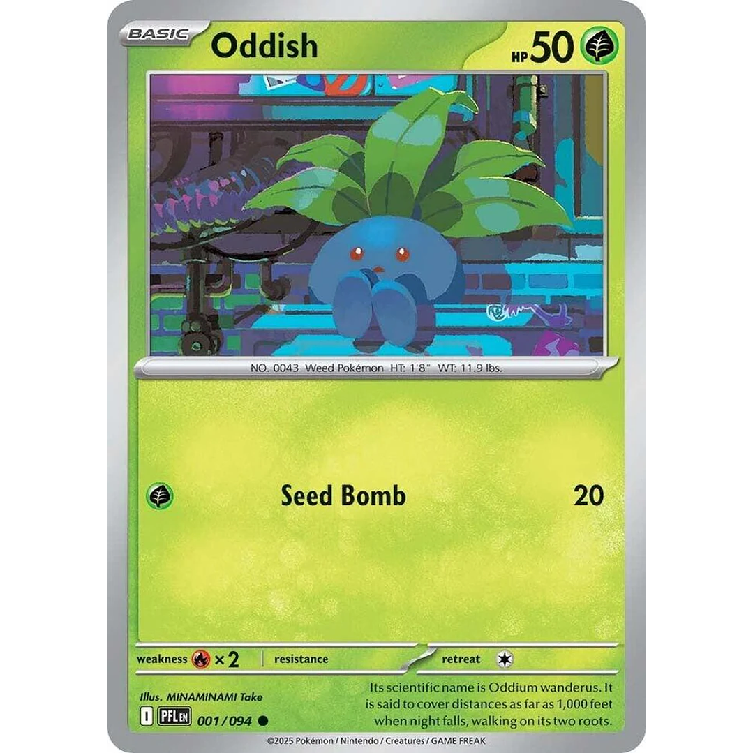 Oddish #1/94 Phantasmal Flames 1