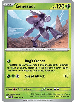 Genesect #8/94 Phantasmal Flames