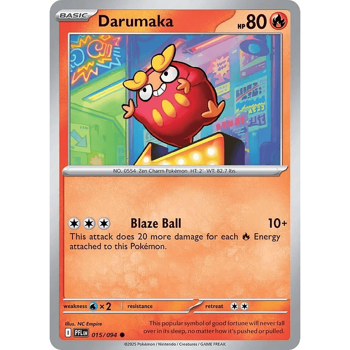 Darumaka #15/94 Phantasmal Flames 1