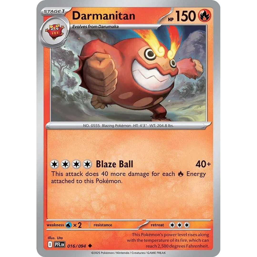 Darmanitan #16/94 Phantasmal Flames 1