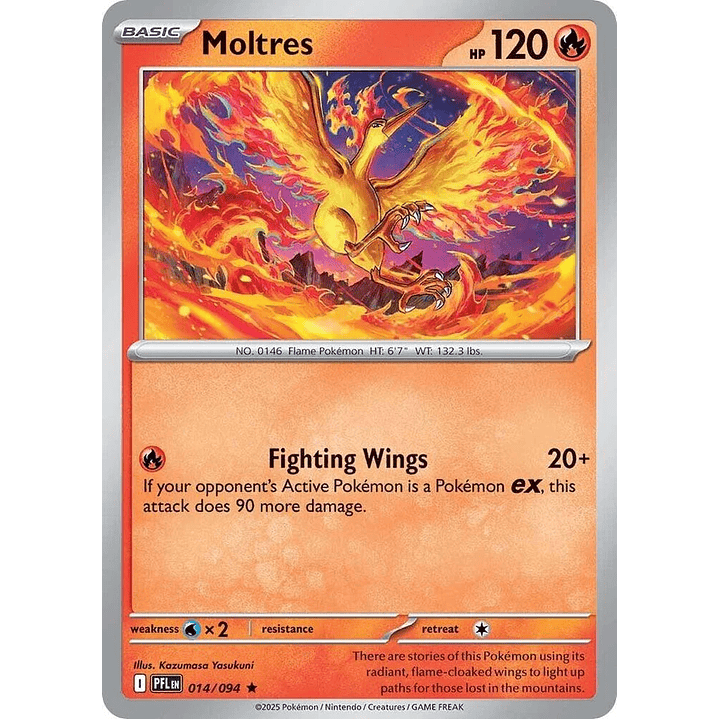 Moltres #14/94 Phantasmal Flames 1