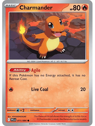 Charmander #11/94 Phantasmal Flames