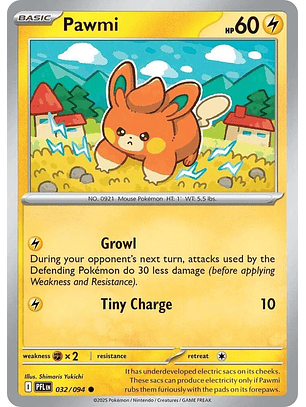 Pawmi #32/94 Phantasmal Flames