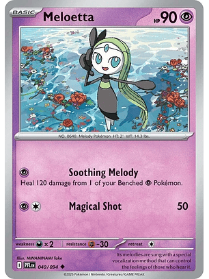 Meloetta #40/94 Phantasmal Flames