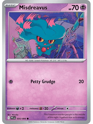 Misdreavus #35/94 Phantasmal Flames