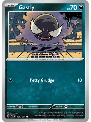 Gastly #54/94 Phantasmal Flames