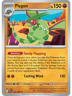 Flygon #53/94 Phantasmal Flames
