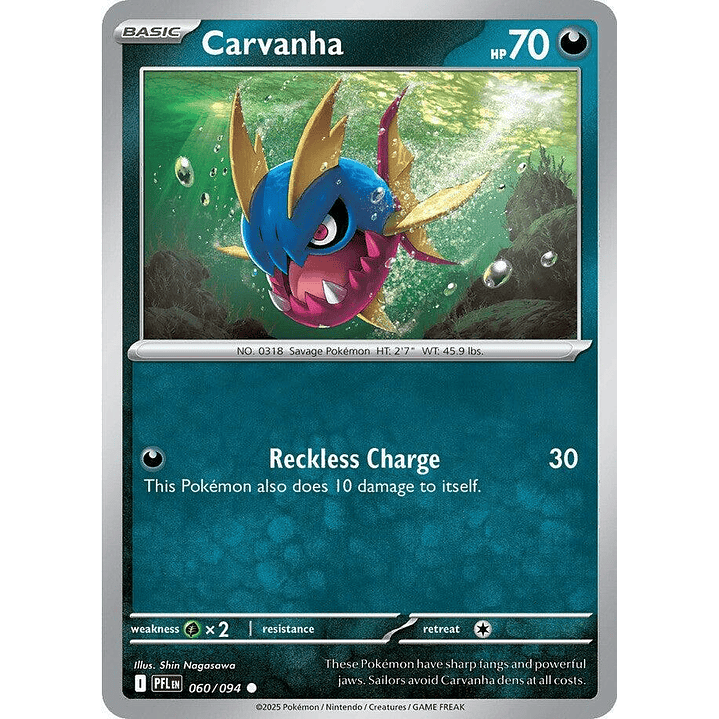 Carvanha #60/94 Phantasmal Flames 1