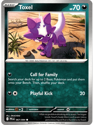 Toxel #67/94 Phantasmal Flames