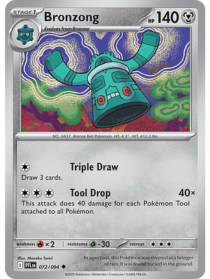 Bronzong #72/94 Phantasmal Flames
