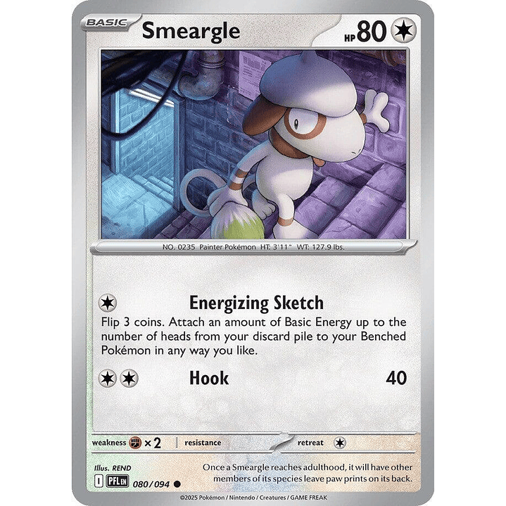 Smeargle #80/94 Phantasmal Flames 1
