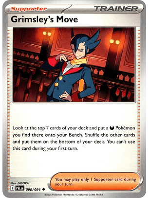 Grimsley's Move #90/94 Phantasmal Flames