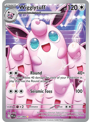 Wigglytuff #105/94 Phantasmal Flames