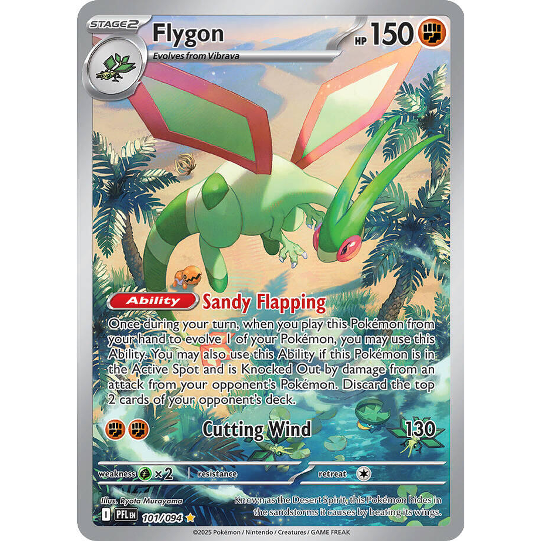 Flygon #101/94 Phantasmal Flames 1