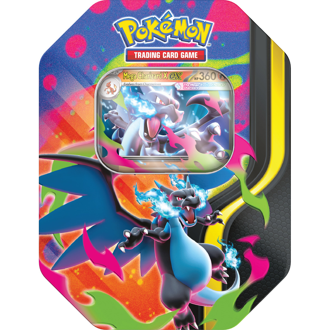[PREVENTA 20/02/2026] POKEMON TCG PACK X 2 MEGA CHARIZARD X - Y TIN INGLÉS 2