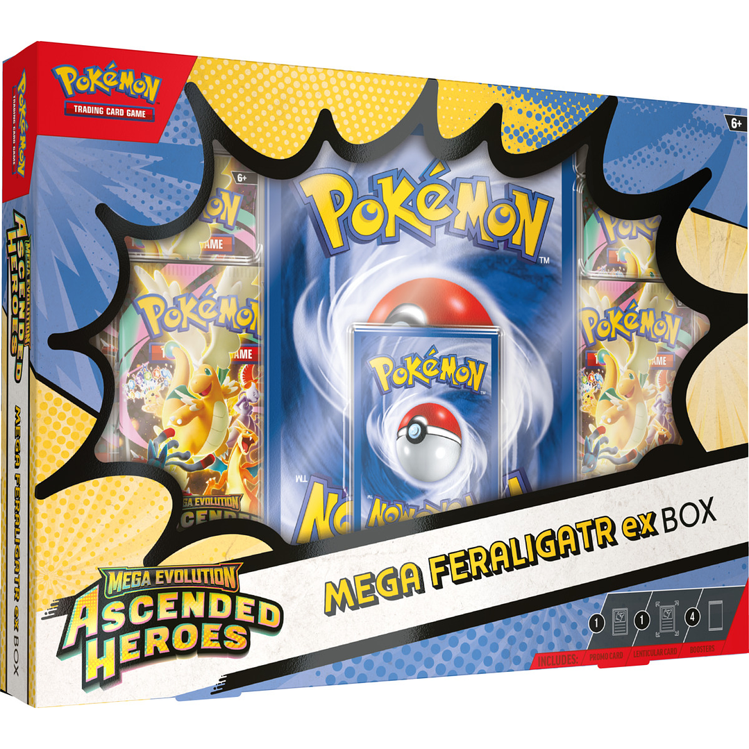 [PREVENTA 24/04/26] MEGA EVOLUTION - ASCENDED HEROES MEGA EX BOX - INGLES 1
