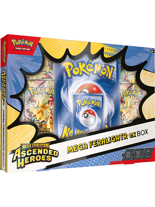 [PREVENTA 24/04/26] MEGA EVOLUTION - ASCENDED HEROES MEGA EX BOX - INGLES
