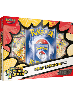 [PREVENTA 24/04/26] MEGA EVOLUTION - ASCENDED HEROES MEGA EX BOX - INGLES