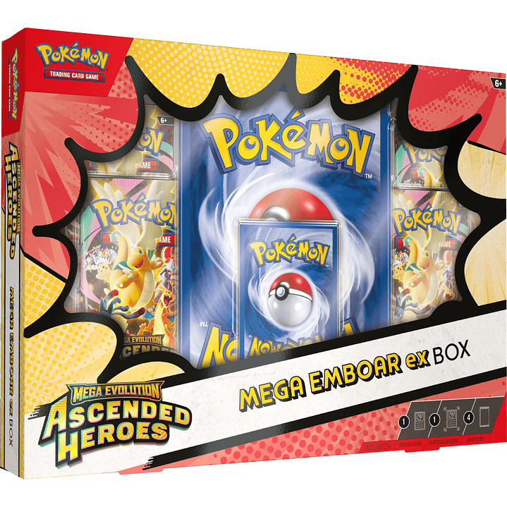 [PREVENTA 24/04/26] MEGA EVOLUTION - ASCENDED HEROES MEGA EX BOX - INGLES 2