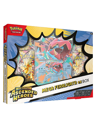 [PREVENTA 24/04/26] MEGA EVOLUTION - ASCENDED HEROES MEGA EX BOX - INGLES