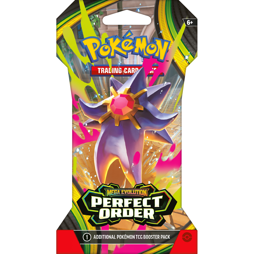 [PREVENTA 27/03/2026] Pokémon TCG Mega Evolution - Perfect Order - Sleeved Booster - Ingles 1