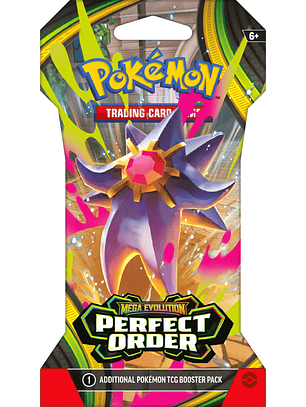 [PREVENTA 27/03/2026] Pokémon TCG Mega Evolution - Perfect Order - Sleeved Booster - Ingles